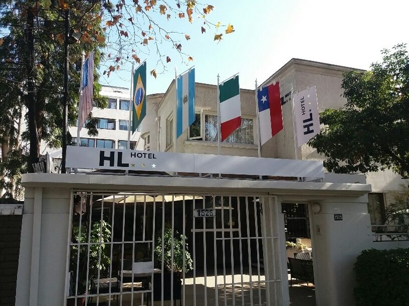 Hl Hotel Low Cost Santiago Exterior foto